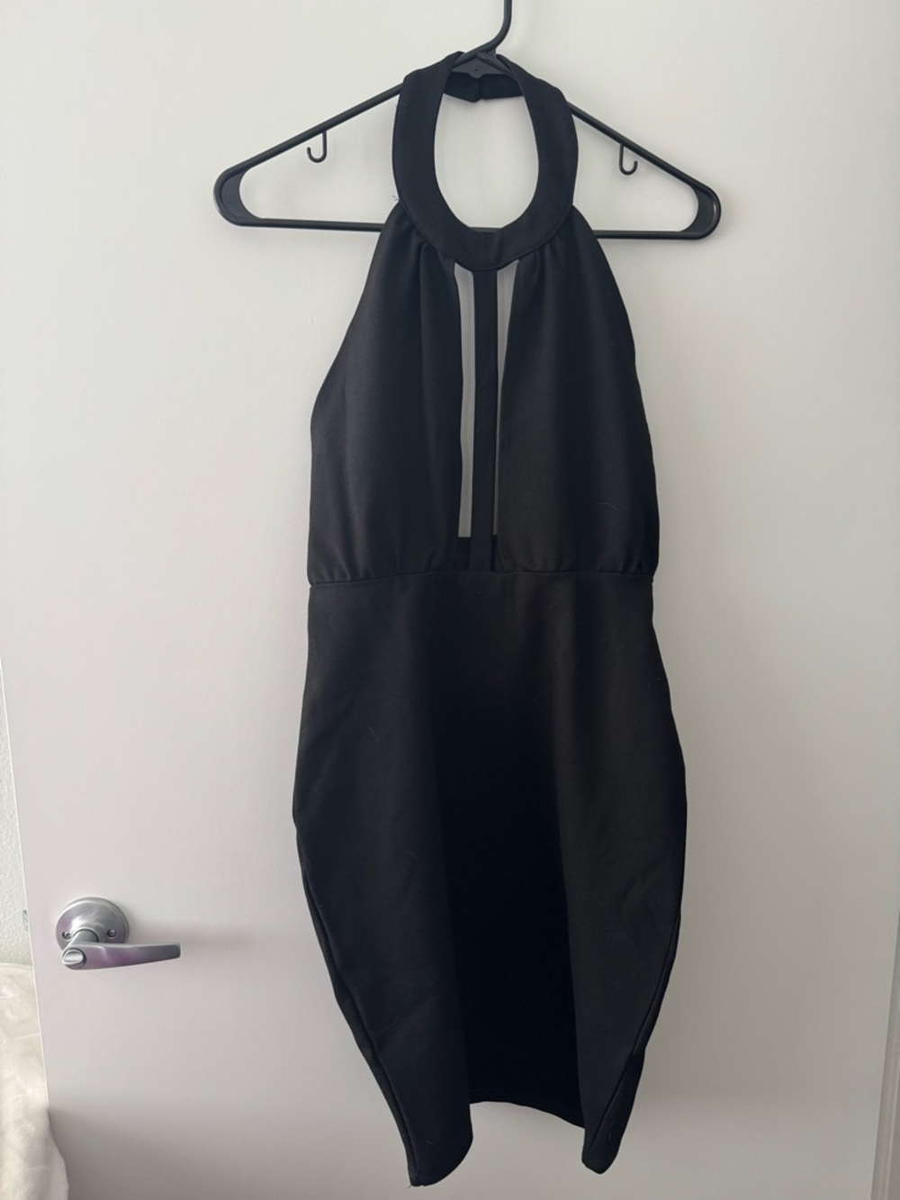 Windsor Black Halter Dress